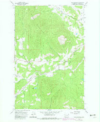 Dunn Mountain Washington Historical topographic map, 1:24000 scale, 7.5 X 7.5 Minute, Year 1965