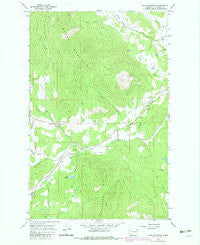 Dunn Mountain Washington Historical topographic map, 1:24000 scale, 7.5 X 7.5 Minute, Year 1965