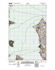 Duwamish Head Washington Historical topographic map, 1:24000 scale, 7.5 X 7.5 Minute, Year 2011