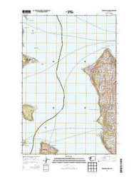 Duwamish Head Washington Current topographic map, 1:24000 scale, 7.5 X 7.5 Minute, Year 2014
