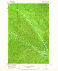 Eagle Gorge Washington Historical topographic map, 1:24000 scale, 7.5 X 7.5 Minute, Year 1953