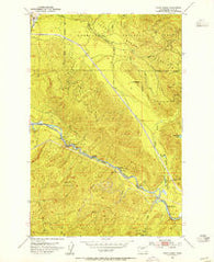 Eagle Gorge Washington Historical topographic map, 1:24000 scale, 7.5 X 7.5 Minute, Year 1953
