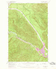 Eagle Gorge Washington Historical topographic map, 1:24000 scale, 7.5 X 7.5 Minute, Year 1953