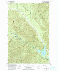 Eagle Gorge Washington Historical topographic map, 1:24000 scale, 7.5 X 7.5 Minute, Year 1993