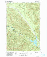 Eagle Gorge Washington Historical topographic map, 1:24000 scale, 7.5 X 7.5 Minute, Year 1993