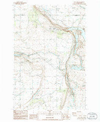 Eagle Lakes Washington Historical topographic map, 1:24000 scale, 7.5 X 7.5 Minute, Year 1986