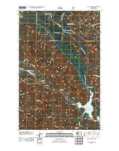 Eagle Gorge Washington Historical topographic map, 1:24000 scale, 7.5 X 7.5 Minute, Year 2011