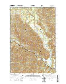 Eagle Gorge Washington Current topographic map, 1:24000 scale, 7.5 X 7.5 Minute, Year 2014