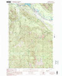 Easton Washington Historical topographic map, 1:24000 scale, 7.5 X 7.5 Minute, Year 1989