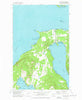 Eastsound Washington Historical topographic map, 1:24000 scale, 7.5 X 7.5 Minute, Year 1977