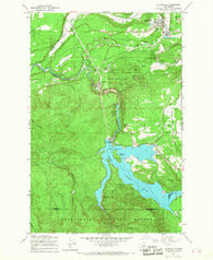 Eatonville Washington Historical topographic map, 1:24000 scale, 7.5 X 7.5 Minute, Year 1959