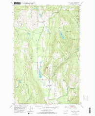Echo Valley Washington Historical topographic map, 1:24000 scale, 7.5 X 7.5 Minute, Year 1952