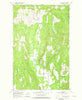 Echo Valley Washington Historical topographic map, 1:24000 scale, 7.5 X 7.5 Minute, Year 1952