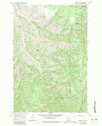 Eckler Mtn Washington Historical topographic map, 1:24000 scale, 7.5 X 7.5 Minute, Year 1967
