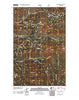 Edds Mountain Washington Historical topographic map, 1:24000 scale, 7.5 X 7.5 Minute, Year 2011