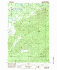Eden Valley Washington Historical topographic map, 1:24000 scale, 7.5 X 7.5 Minute, Year 1984