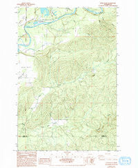 Eden Valley Washington Historical topographic map, 1:24000 scale, 7.5 X 7.5 Minute, Year 1984