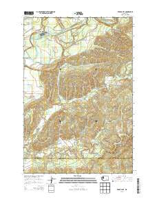 Eden Valley Washington Current topographic map, 1:24000 scale, 7.5 X 7.5 Minute, Year 2013