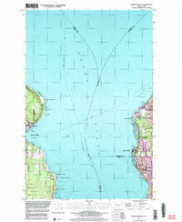 Edmonds West Washington Historical topographic map, 1:24000 scale, 7.5 X 7.5 Minute, Year 1997