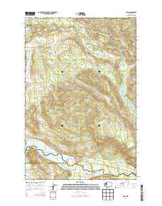 Elbe Washington Current topographic map, 1:24000 scale, 7.5 X 7.5 Minute, Year 2013