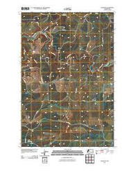 Elberton Washington Historical topographic map, 1:24000 scale, 7.5 X 7.5 Minute, Year 2011