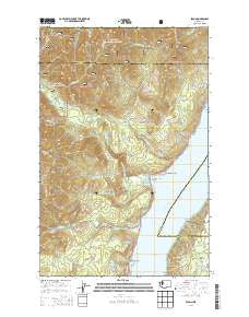 Eldon Washington Current topographic map, 1:24000 scale, 7.5 X 7.5 Minute, Year 2014