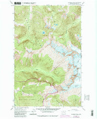 Eldorado Peak Washington Historical topographic map, 1:24000 scale, 7.5 X 7.5 Minute, Year 1963