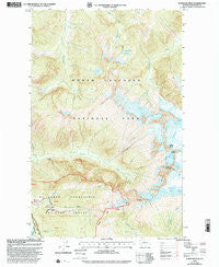 Eldorado Peak Washington Historical topographic map, 1:24000 scale, 7.5 X 7.5 Minute, Year 1999