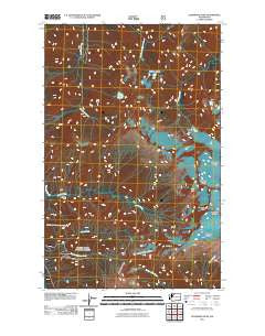 Eldorado Peak Washington Historical topographic map, 1:24000 scale, 7.5 X 7.5 Minute, Year 2011