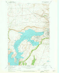 Electric City Washington Historical topographic map, 1:24000 scale, 7.5 X 7.5 Minute, Year 1968