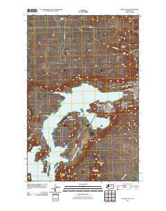 Electric City Washington Historical topographic map, 1:24000 scale, 7.5 X 7.5 Minute, Year 2011