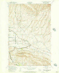 Elephant Mountain Washington Historical topographic map, 1:24000 scale, 7.5 X 7.5 Minute, Year 1953