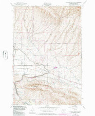 Elephant Mountain Washington Historical topographic map, 1:24000 scale, 7.5 X 7.5 Minute, Year 1953