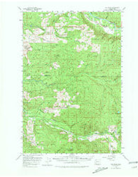 Elk Rock Washington Historical topographic map, 1:62500 scale, 15 X 15 Minute, Year 1953