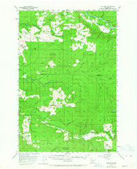 Elk Rock Washington Historical topographic map, 1:62500 scale, 15 X 15 Minute, Year 1953