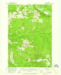 Elk Rock Washington Historical topographic map, 1:62500 scale, 15 X 15 Minute, Year 1953