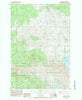Elk Rock Washington Historical topographic map, 1:24000 scale, 7.5 X 7.5 Minute, Year 1983