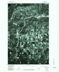Elk Washington Historical topographic map, 1:24000 scale, 7.5 X 7.5 Minute, Year 1978