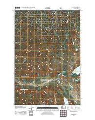 Elk Rock Washington Historical topographic map, 1:24000 scale, 7.5 X 7.5 Minute, Year 2011