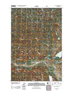 Elk Rock Washington Historical topographic map, 1:24000 scale, 7.5 X 7.5 Minute, Year 2011