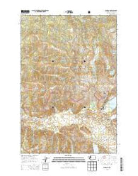 Elk Rock Washington Current topographic map, 1:24000 scale, 7.5 X 7.5 Minute, Year 2013