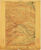 Ellensburg Washington Historical topographic map, 1:125000 scale, 30 X 30 Minute, Year 1901