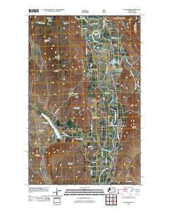 Ellisforde Washington Historical topographic map, 1:24000 scale, 7.5 X 7.5 Minute, Year 2011