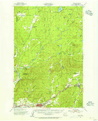 Elma Washington Historical topographic map, 1:62500 scale, 15 X 15 Minute, Year 1953