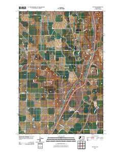 Eltopia Washington Historical topographic map, 1:24000 scale, 7.5 X 7.5 Minute, Year 2011