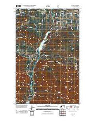 Elwha Washington Historical topographic map, 1:24000 scale, 7.5 X 7.5 Minute, Year 2011