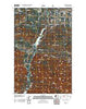Elwha Washington Historical topographic map, 1:24000 scale, 7.5 X 7.5 Minute, Year 2011