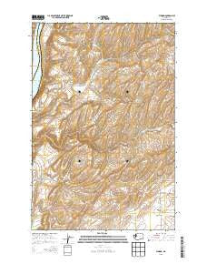 Elwood Washington Current topographic map, 1:24000 scale, 7.5 X 7.5 Minute, Year 2013