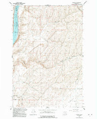 Elwood Washington Historical topographic map, 1:24000 scale, 7.5 X 7.5 Minute, Year 1991