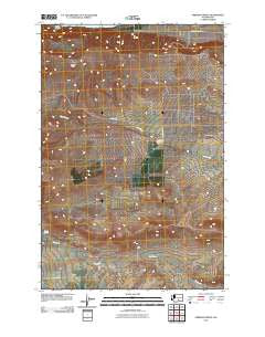 Emerson Nipple Washington Historical topographic map, 1:24000 scale, 7.5 X 7.5 Minute, Year 2011